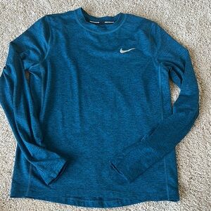 Nike Teal Long Sleeve Shirt